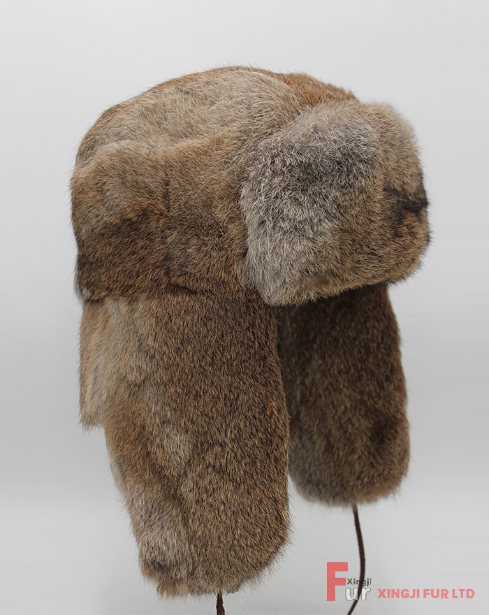 Full Fur Russian Style Rabbit Fur Hat
