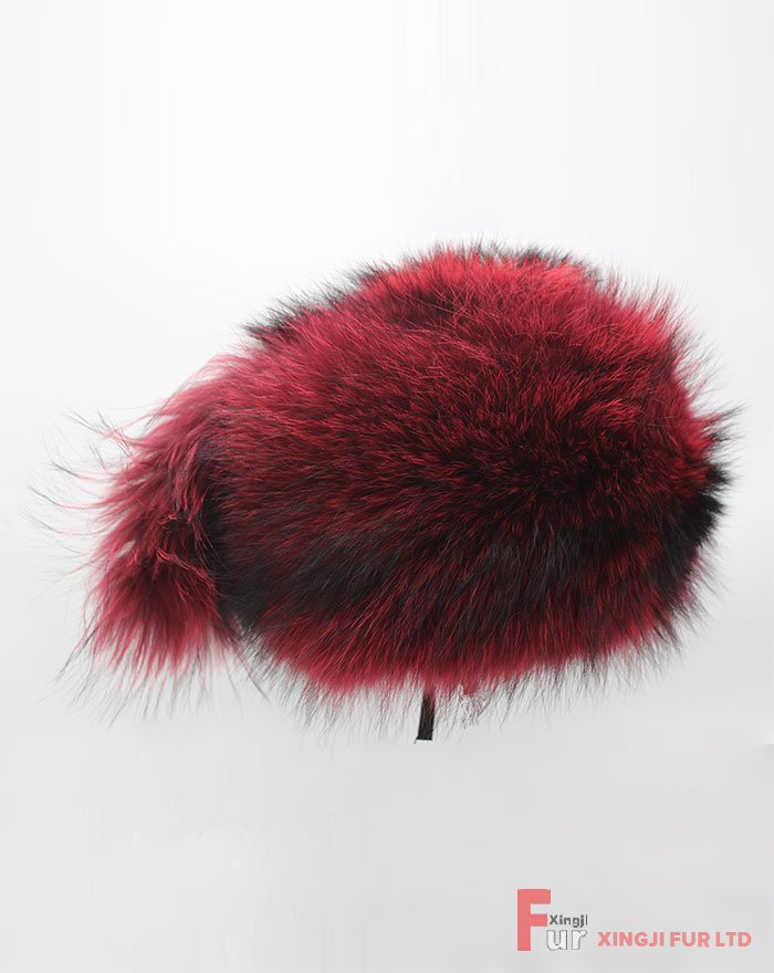 Raccoon Fur Hat