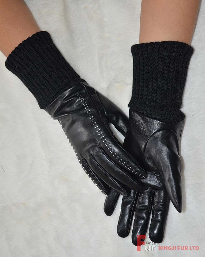 Sheepskin Glove for Lady