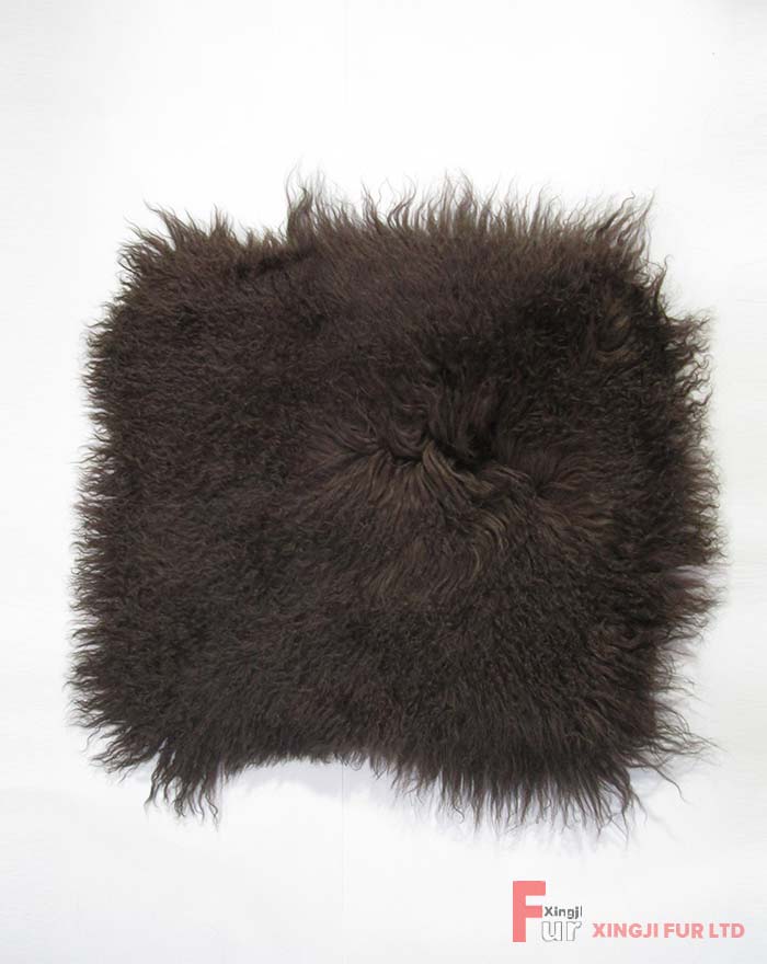 Mongolian Lamb Fur Pillow