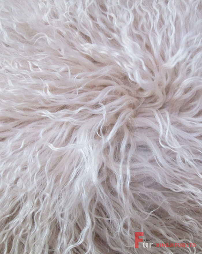 Mongolian Lamb Fur Cushion