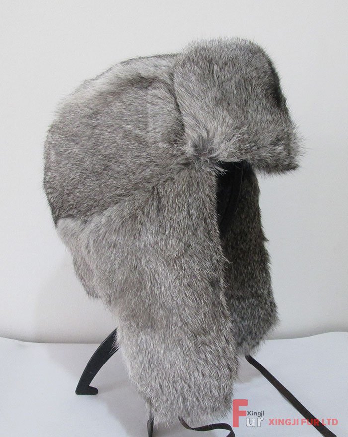 rabbit fur hat
